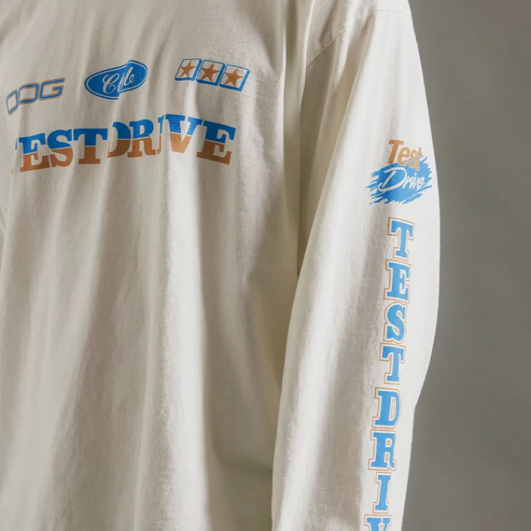 Test Drive T-Shirts*On Top Longsleeve Off White
