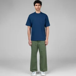 The North Face T-Shirts*Dome Relaxed Pocket Tee Estate Blue