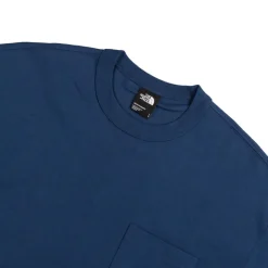 The North Face T-Shirts*Dome Relaxed Pocket Tee Estate Blue