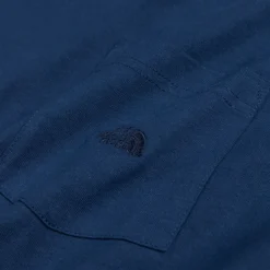 The North Face T-Shirts*Dome Relaxed Pocket Tee Estate Blue
