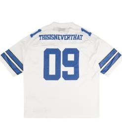 thisisneverthat T-Shirts*Football Jersey White