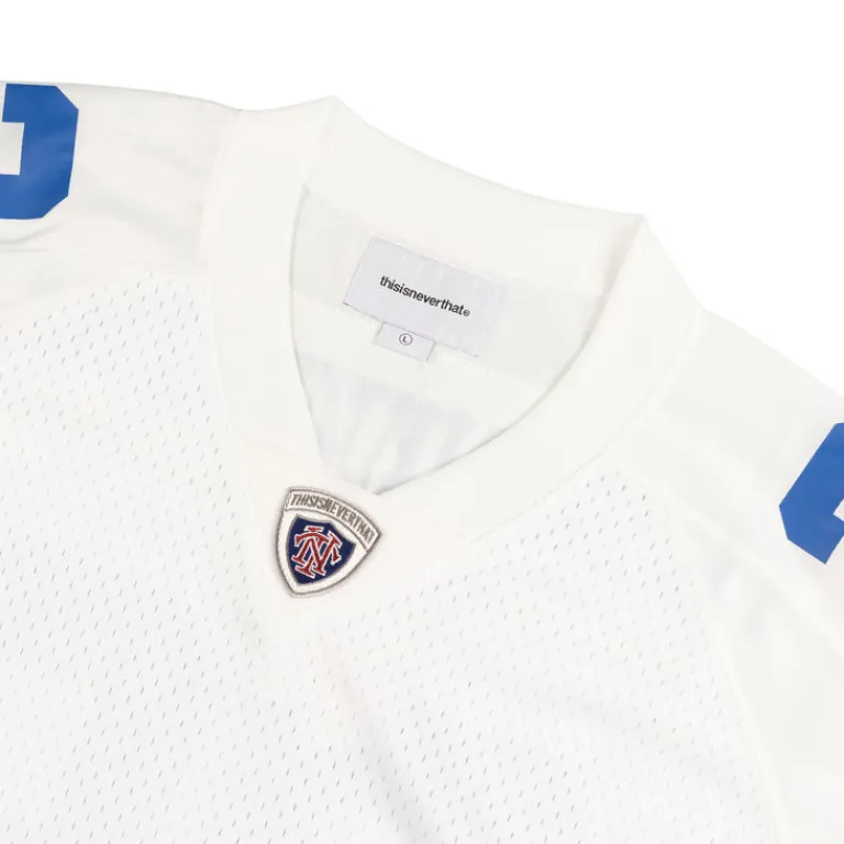thisisneverthat T-Shirts*Football Jersey White