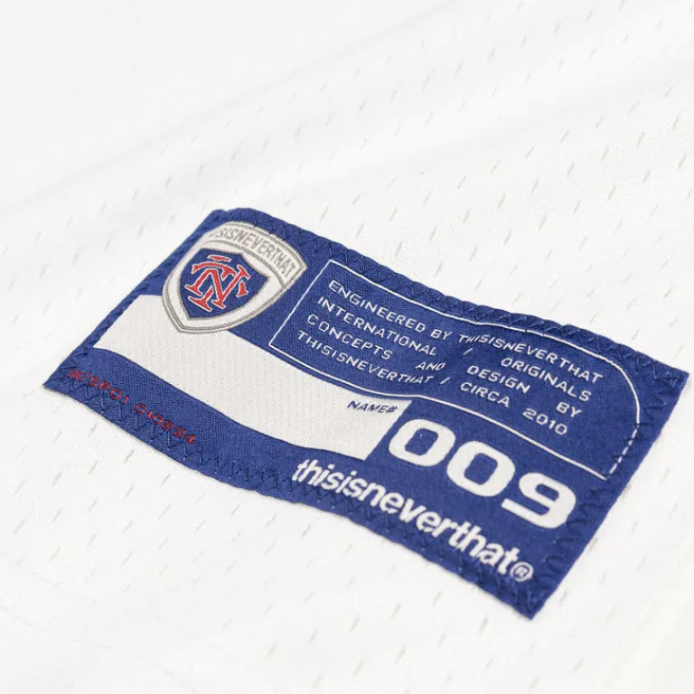 thisisneverthat T-Shirts*Football Jersey White