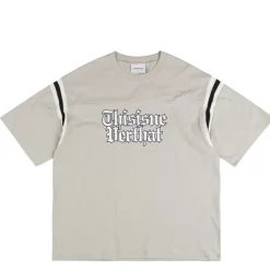 thisisneverthat T-Shirts*Football Tee Grey