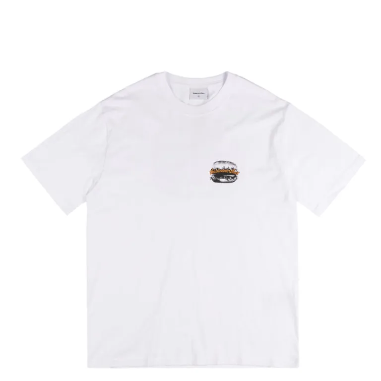 thisisneverthat T-Shirts*Hamburger Tee White
