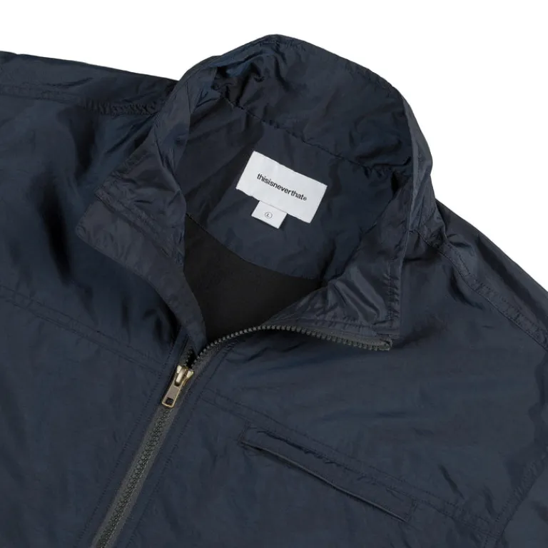 thisisneverthat Gilets*SP-Logo Warm Up Jacket Navy