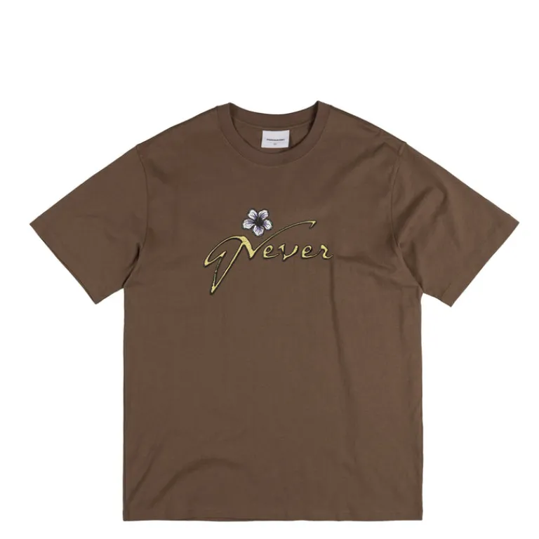 thisisneverthat T-Shirts*Tropical Never Tee Brown