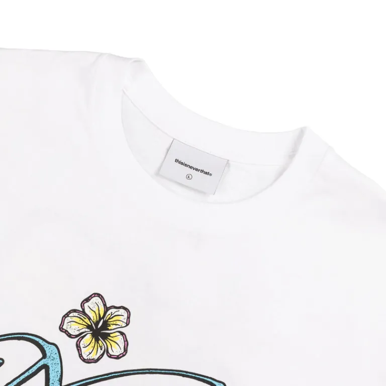 thisisneverthat T-Shirts*Tropical Never Tee White