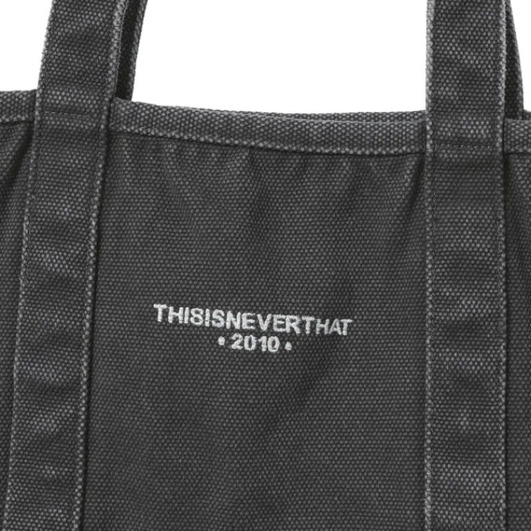 thisisneverthat Alle Anzeigen|Sacs*Washed Canvas Tote Bag Charcoal
