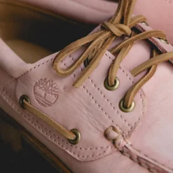Timberland Sneakers En Cuir|Loafer*Authentics 3 Eye Classic Lug Medium Pink