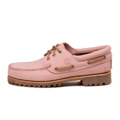 Timberland Sneakers En Cuir|Loafer*Authentics 3 Eye Classic Lug Medium Pink