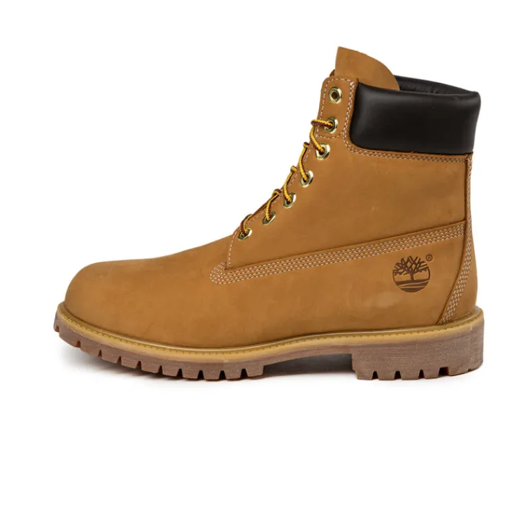 Timberland Sneakers Montantes|Sneakers En Cuir*Premium 6-Inch Lace Up Boot *Waterproof* Wheat