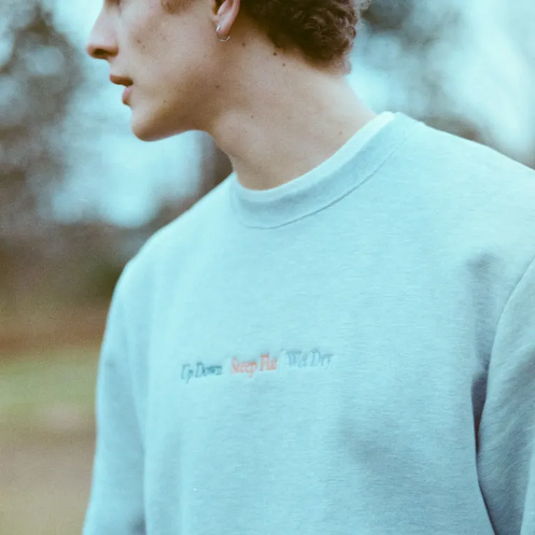 Trekk by Asphaltgold Pullover*Trekk Crewneck Heather Grey / Multi