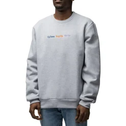 Trekk by Asphaltgold Pullover*Trekk Crewneck Heather Grey / Multi