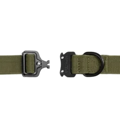 Trekk by Asphaltgold Alle Anzeigen|Accessoires Pour Chiens*Trekk Dog Collar Olive / Black