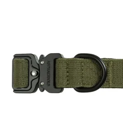 Trekk by Asphaltgold Alle Anzeigen|Accessoires Pour Chiens*Trekk Dog Collar Olive / Black