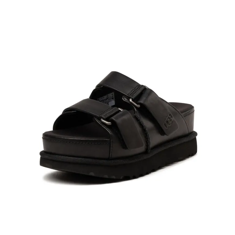 Ugg Sneakers À Plateforme|Sneakers En Cuir*Goldenstar Hi Slide W Black