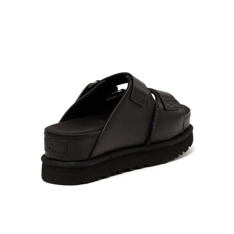 Ugg Sneakers À Plateforme|Sneakers En Cuir*Goldenstar Hi Slide W Black