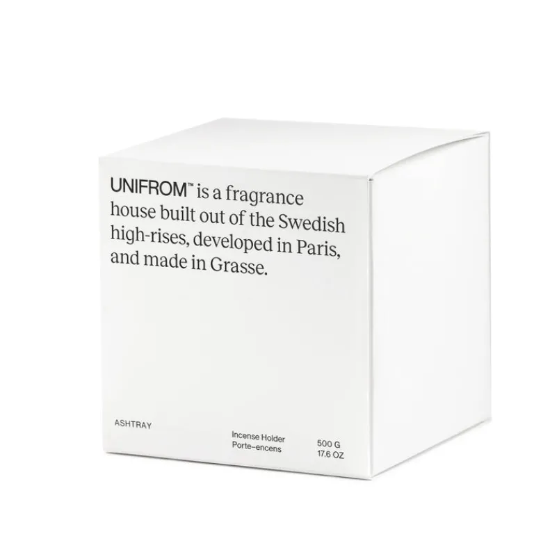 Unifrom Bougies & Parfums D'Ambiance*Metallic Ashtray - Incense Holder