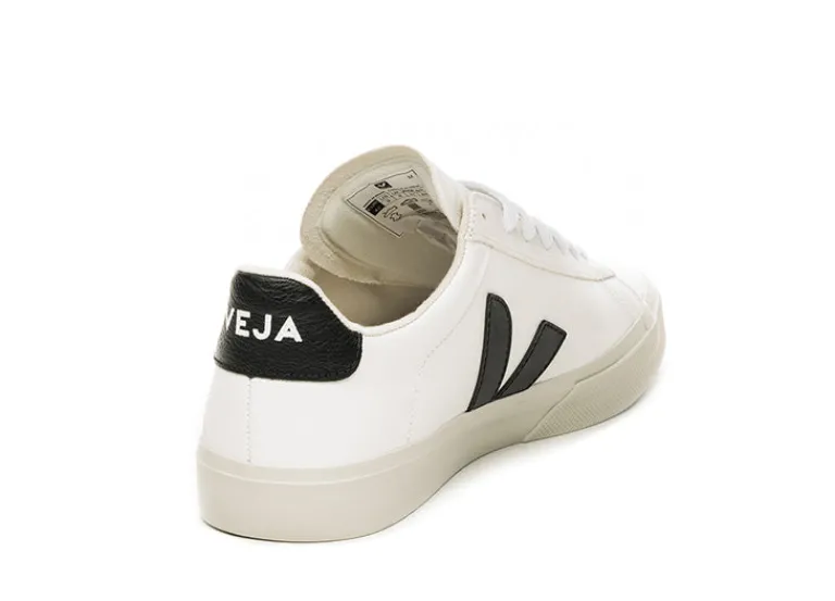 Veja Sneakers Blancs*Campo Chromefree Leather White / Black