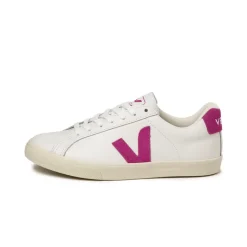 Veja Sneakers Blancs*Esplar Leather W Extra White / Ultraviolet