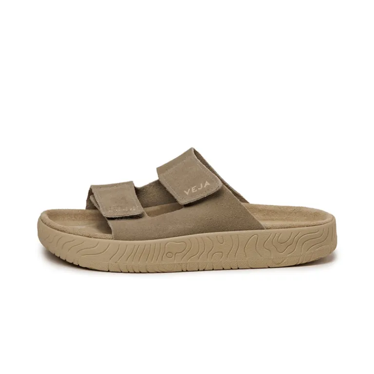 Veja Mules & Slides*Etna W Suede Pierre / Alm / Almond