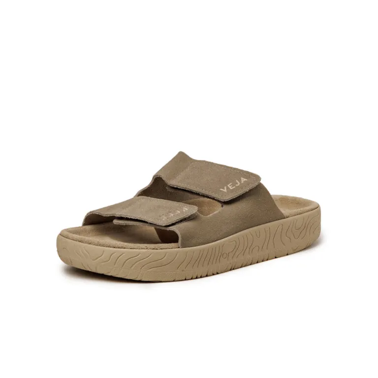 Veja Mules & Slides*Etna W Suede Pierre / Alm / Almond
