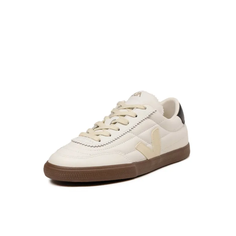 Veja Baskets Décontractées Terrace|Sneakers Blancs*Panenka W *O.T. Leather* White / Black / Bark