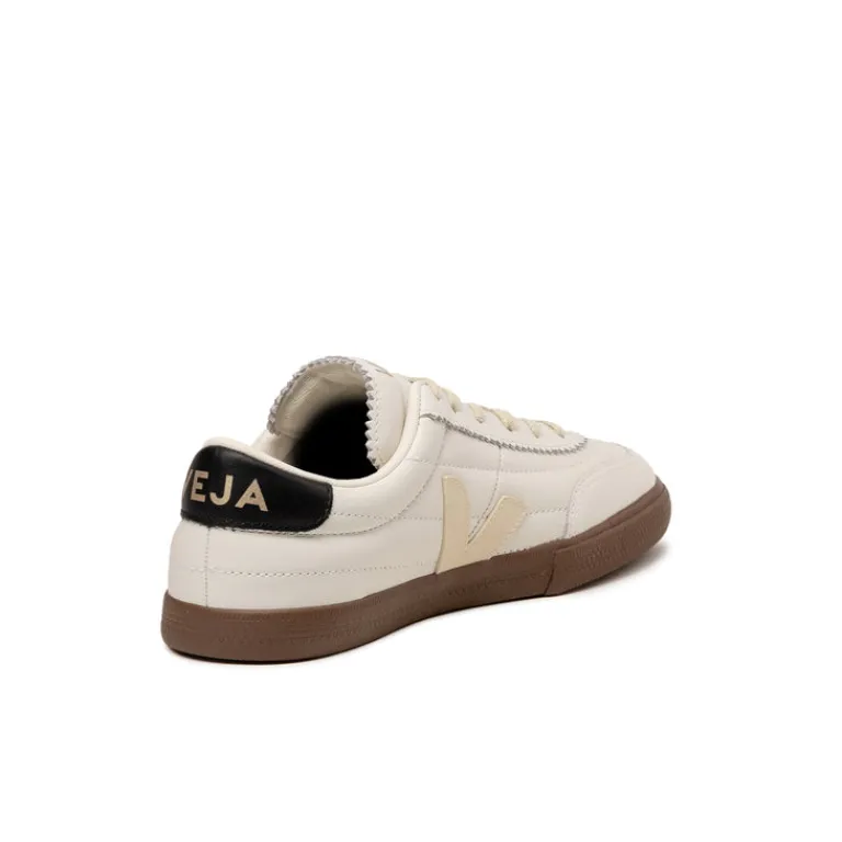 Veja Baskets Décontractées Terrace|Sneakers Blancs*Panenka W *O.T. Leather* White / Black / Bark