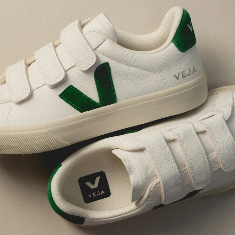 Veja Sneakers Blancs*Recife W Extra White / Emeraude