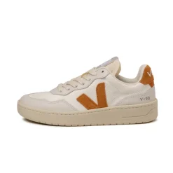 Veja Sneakers Blancs*V-90 B-Mesh W White / Umber