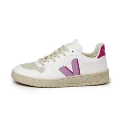 Veja Sneakers Blancs*V-10 CWL W White / Orchid / Ultraviolet