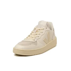 Veja Sneakers Blancs*V-10 Leather Pure / Calcaire