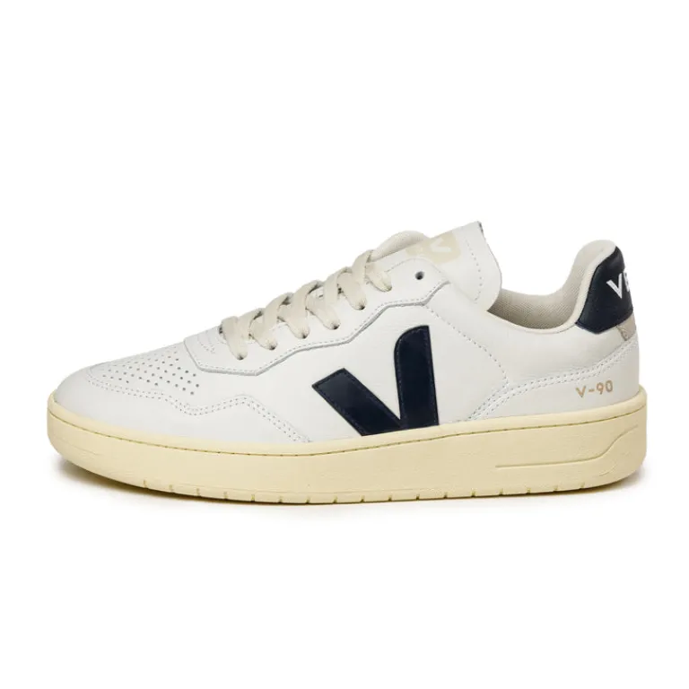 Veja Sneakers Blancs*V-90 O.T. Extra White / Nautico