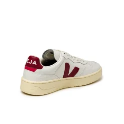 Veja Sneakers Blancs*V-90 O.T. W Extra White / Marsala
