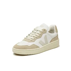 Veja Sneakers Blancs*V-90 W *Aegean Project* Extra White / Pierre / Almond