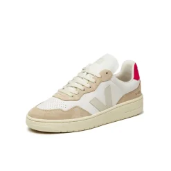 Veja Sneakers Blancs*V-90 W *Aegean Project* Extra White / Pierre / Pekin