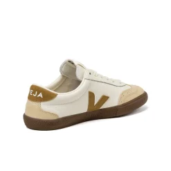 Veja Sneakers Blancs*Volley *O.T. Leather* White / Tent / Bark