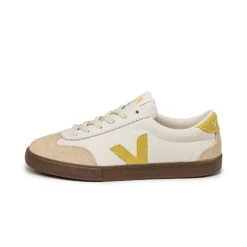 Veja Sneakers Blancs*Volley W *O.T. Leather* White / Liquor / Bark