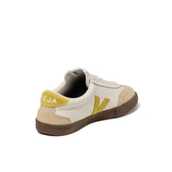 Veja Sneakers Blancs*Volley W *O.T. Leather* White / Liquor / Bark