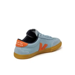 Veja Sneakers En Cuir*x Make My Lemonade Volley O.T. W Steel / Pumpkin