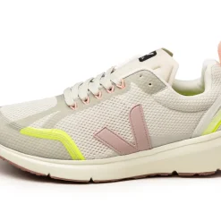 Veja Chaussures De Running*Condor 2 Alveomesh Natural / Babe / Jaune Fluo