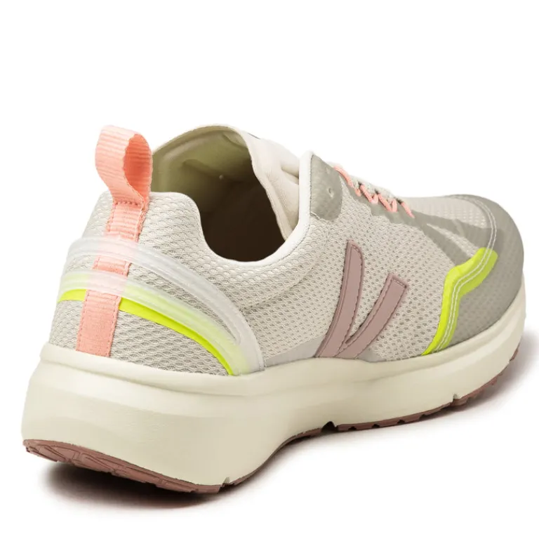 Veja Chaussures De Running*Condor 2 Alveomesh Natural / Babe / Jaune Fluo