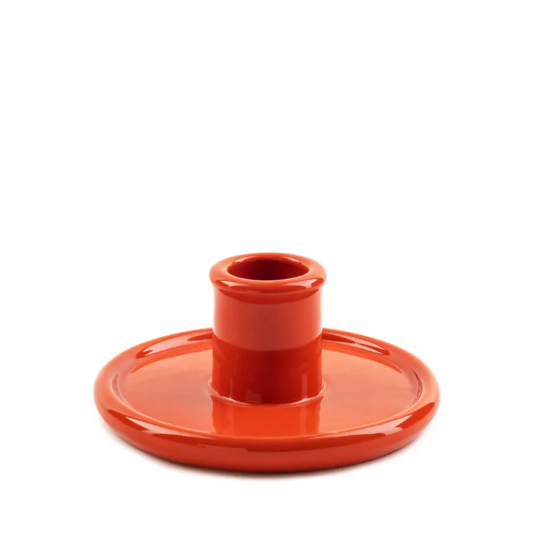 Viola Beuscher Ceramics Bougies & Parfums D'Ambiance*Kerzenständer Rot