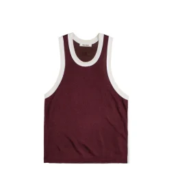 Wales Bonner T-Shirts*Rio Tank Top Bordeaux