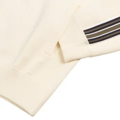 Wales Bonner Gilets*Tide Track Top Ivory