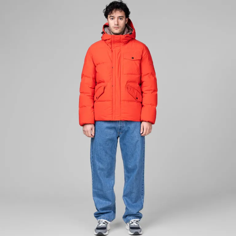 Woolrich Gilets*Garment Dyed Puffer Jacket Poinciana
