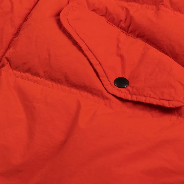 Woolrich Gilets*Garment Dyed Puffer Jacket Poinciana