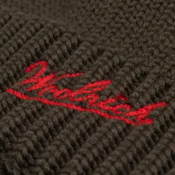 Woolrich Alle Anzeigen|Beanies*Merino Wool Logo Beanie Dark Green